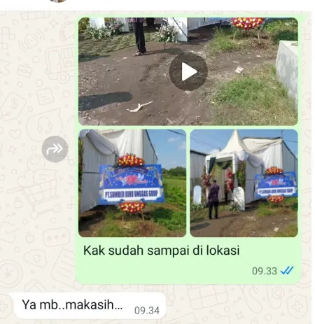 Pengiriman Karangan Bunga Warungbambu Karawang Timur
